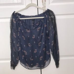 Pretty top wore once